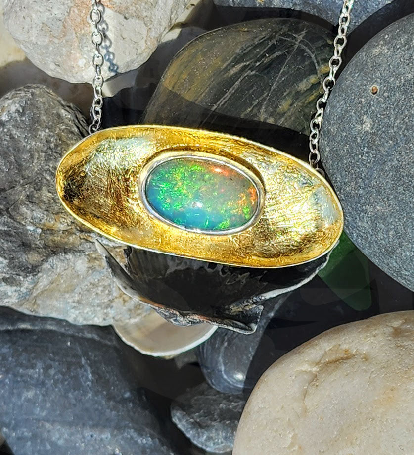 Ethiopian Opal with Keum Boo