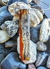 Load image into Gallery viewer, Mountain agate pendant
