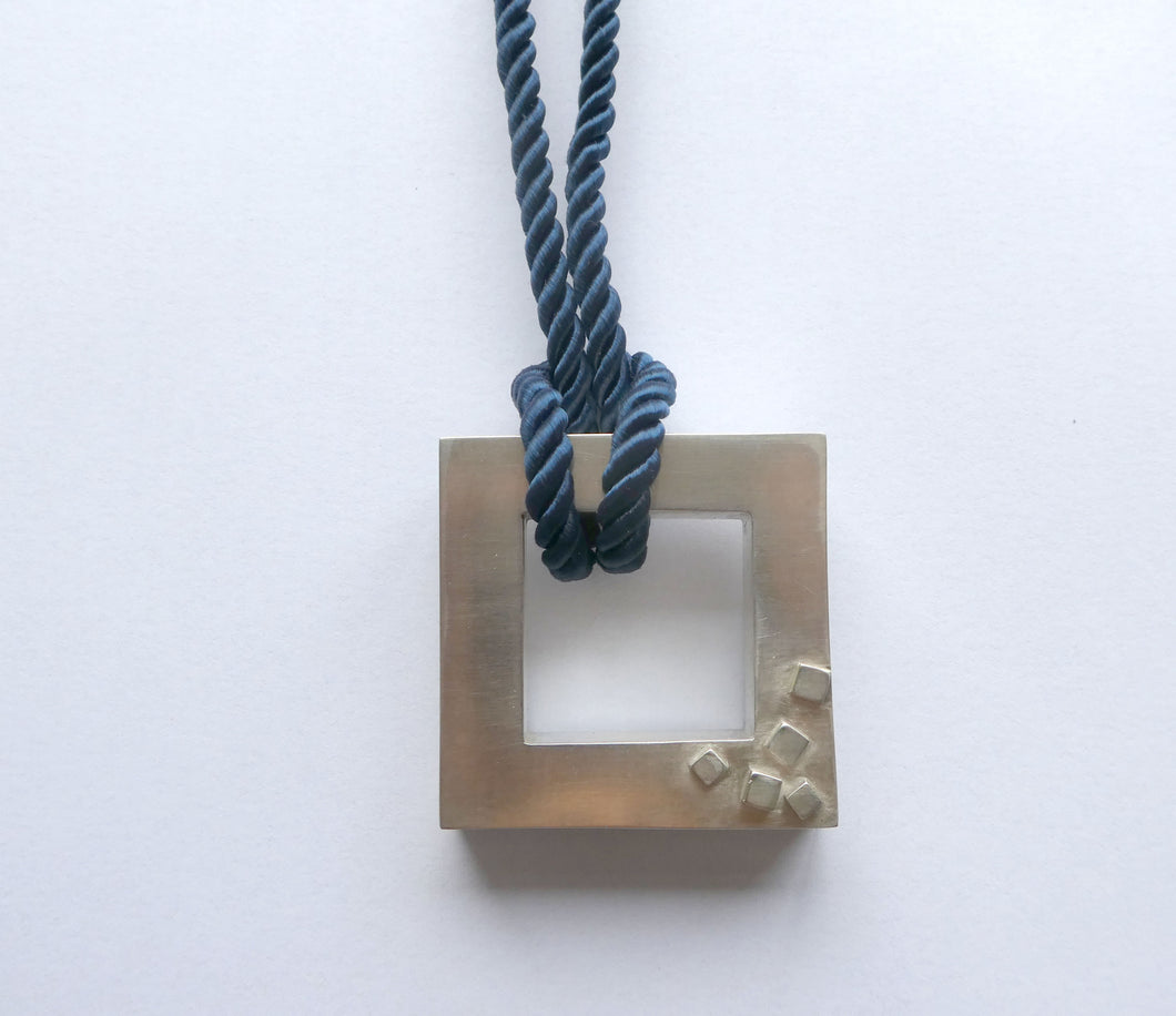 Square with satin